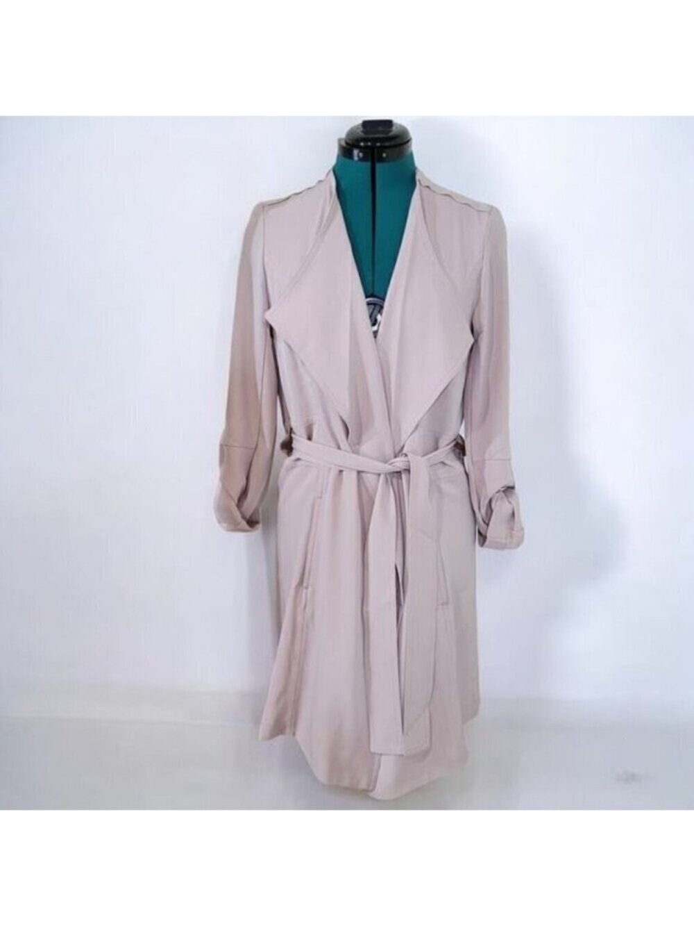500‎ Maison Cinqcent Pink Trench Coat - Size Extra Small
